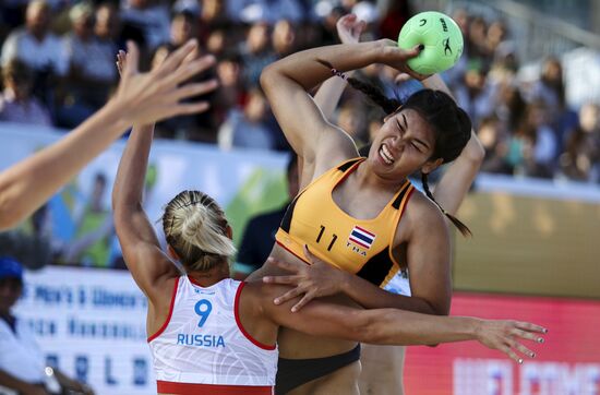 Beach Handball. 2018 World Championships. Day one