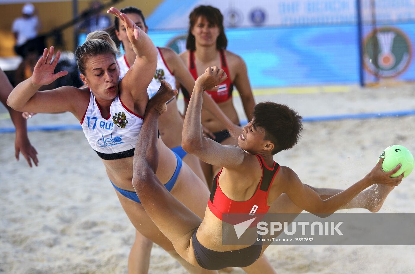 Beach Handball. 2018 World Championships. Day one