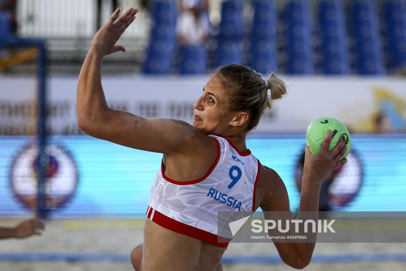 Beach Handball. 2018 World Championships. Day one
