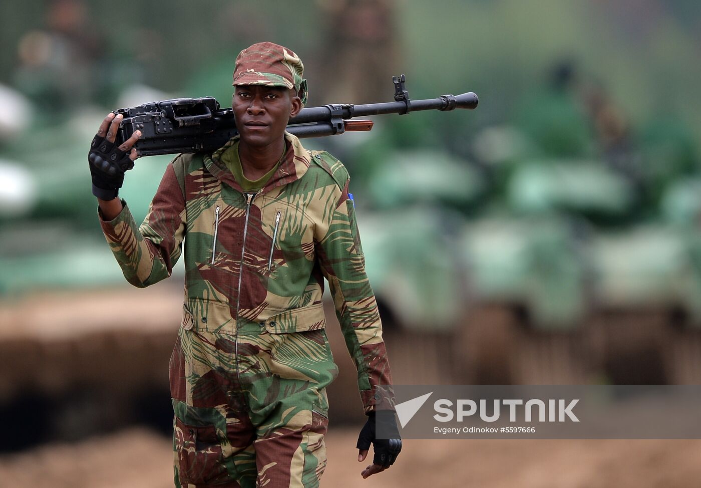 Preparations for Tank Biathlon 2018 international competition