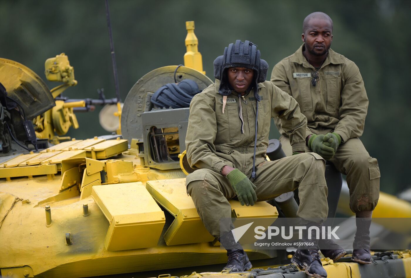 Preparations for Tank Biathlon 2018 international competition