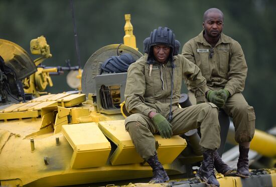 Preparations for Tank Biathlon 2018 international competition