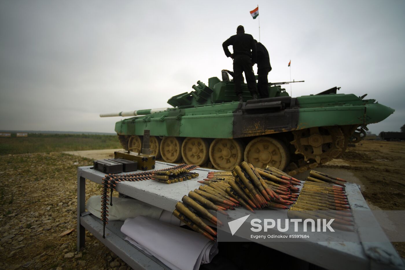 Preparations for Tank Biathlon 2018 international competition