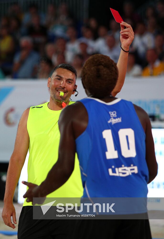 Beach Handball. 2018 World Championships. Day one