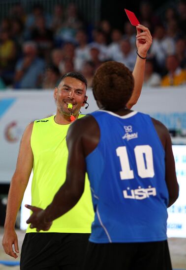 Beach Handball. 2018 World Championships. Day one