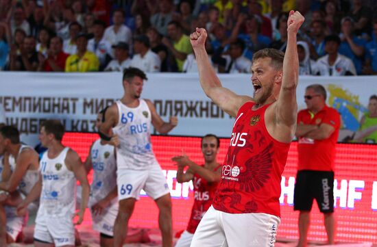 Beach Handball. 2018 World Championships. Day one