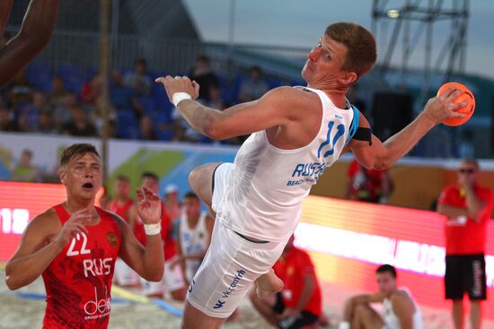 Beach Handball. 2018 World Championships. Day one