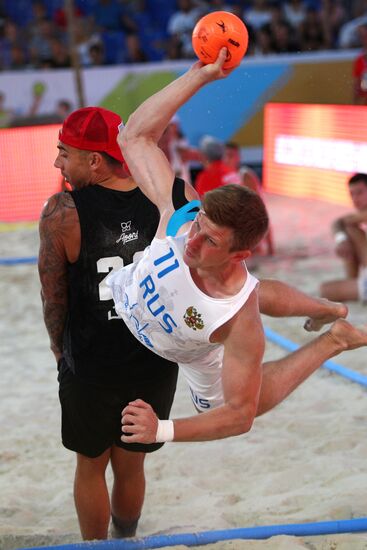 Beach Handball. 2018 World Championships. Day one