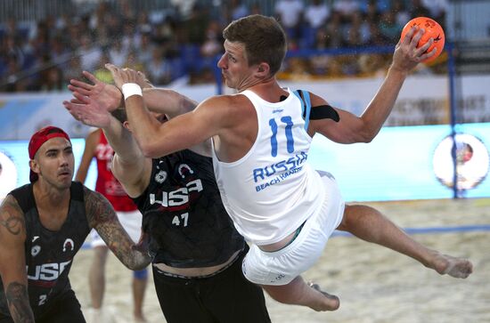 Beach Handball. 2018 World Championships. Day one