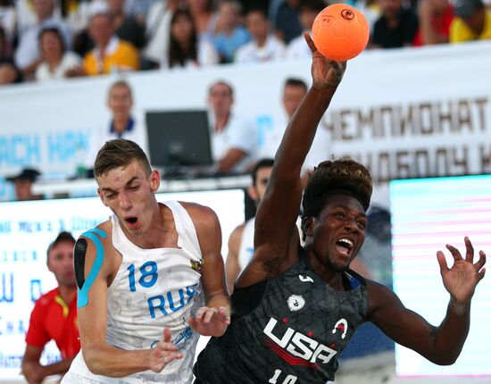Beach Handball. 2018 World Championships. Day one