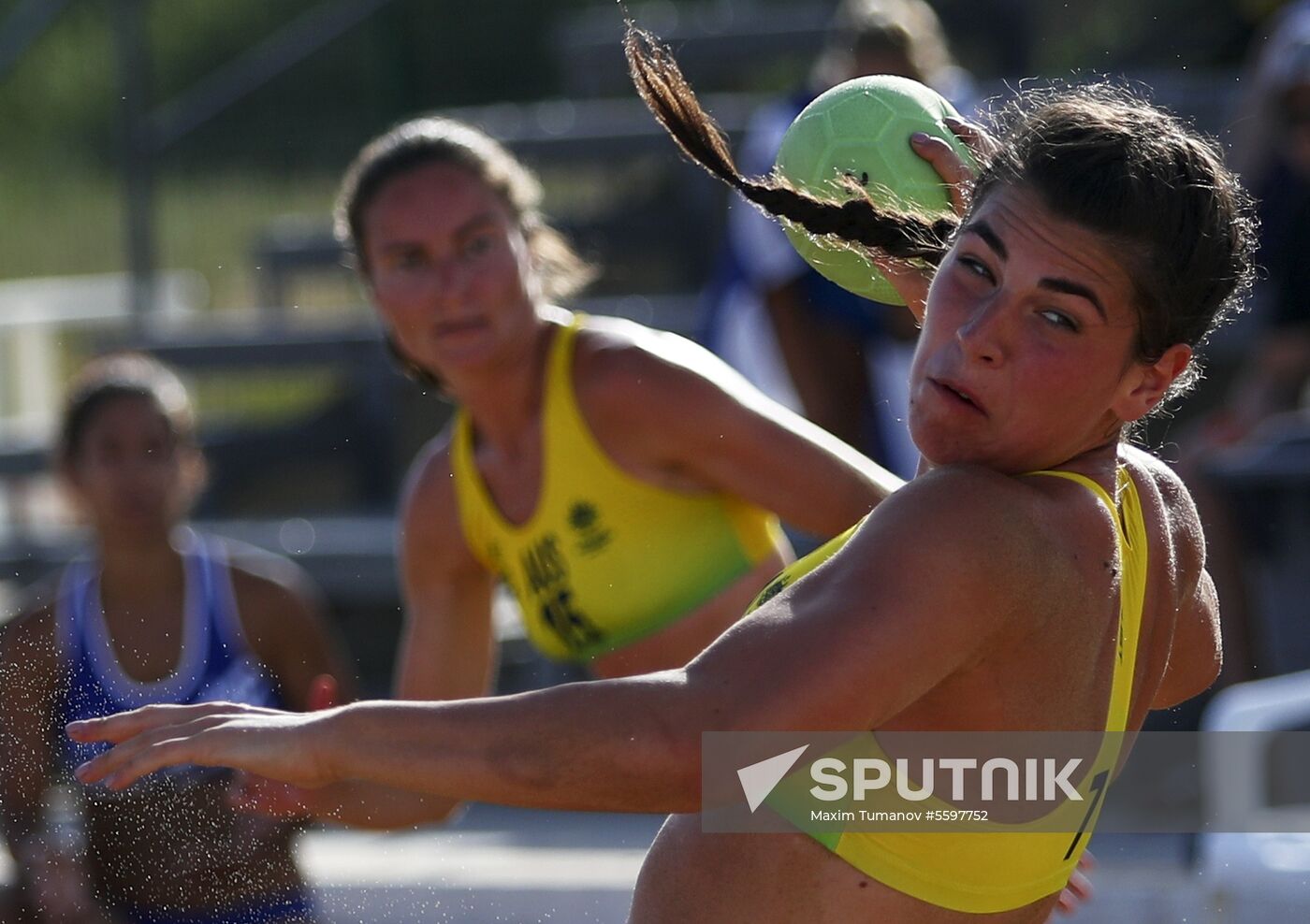 Beach Handball. 2018 World Championships. Day one