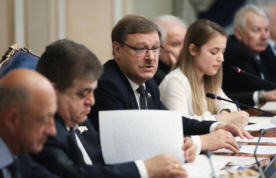Konstantin Kosachev meets with US arms control experts