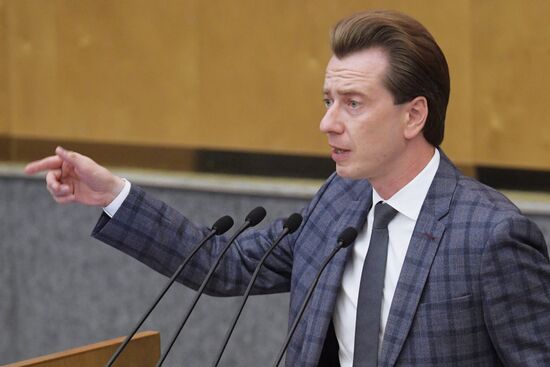 State Duma plenary meeting