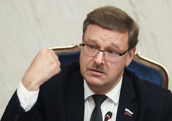 Konstantin Kosachev meets with US arms control experts