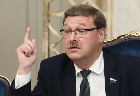 Konstantin Kosachev meets with US arms control experts