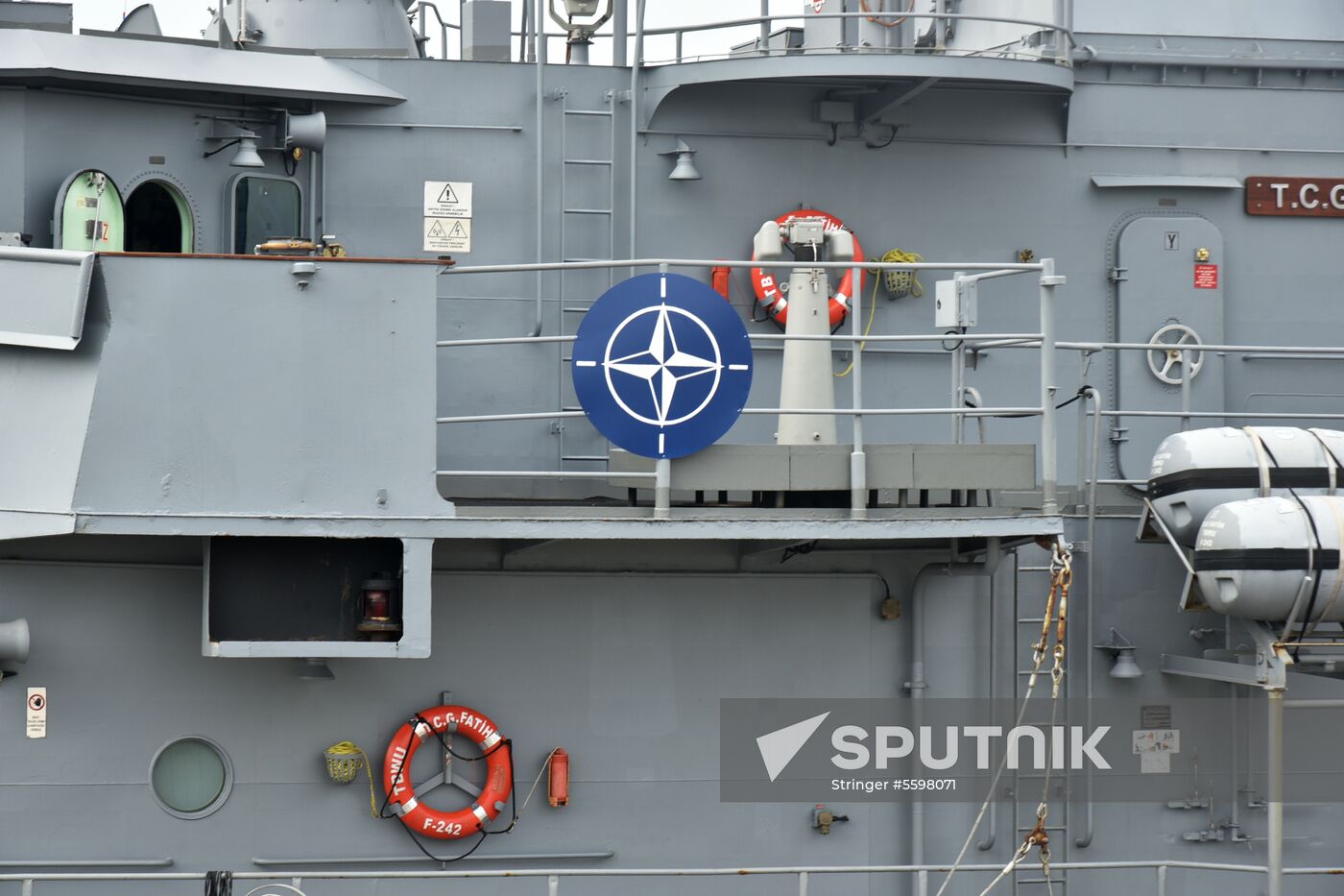 Ships of four NATO states enter port of Odessa