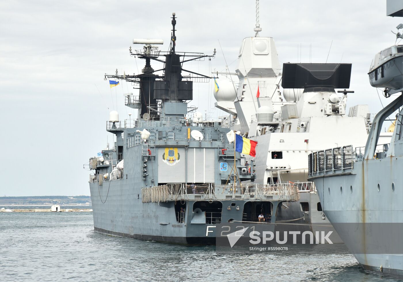 Ships of four NATO states enter port of Odessa