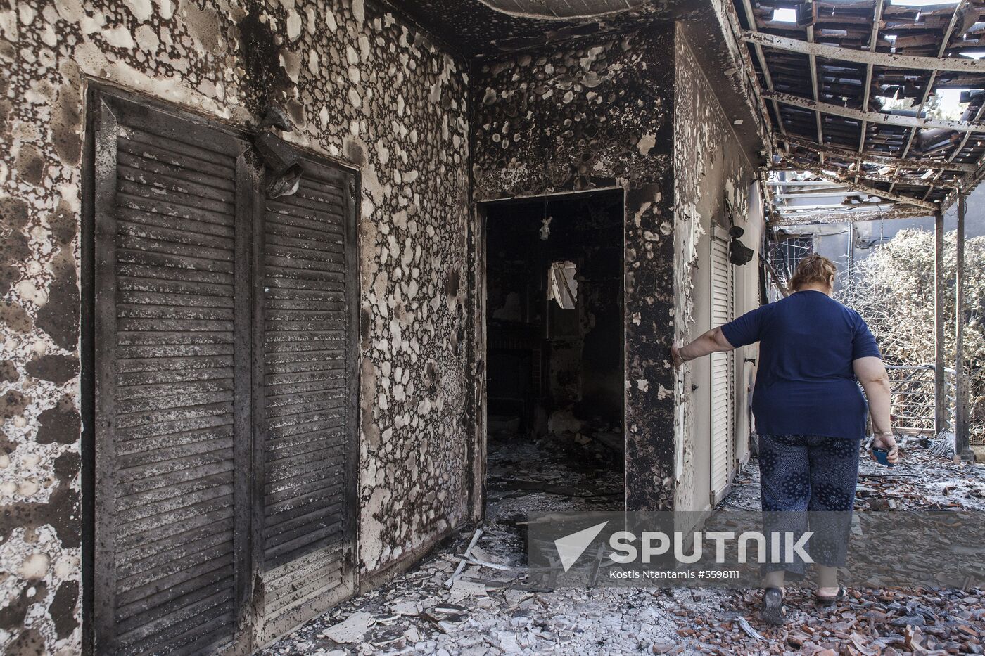 Consequences of wildfires in Greece