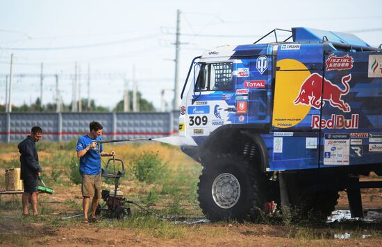 Volgograd leg of Silk Way Rally