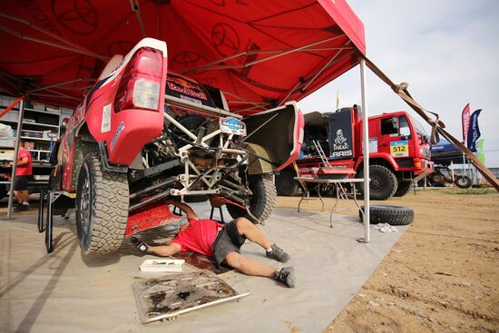 Volgograd leg of Silk Way Rally