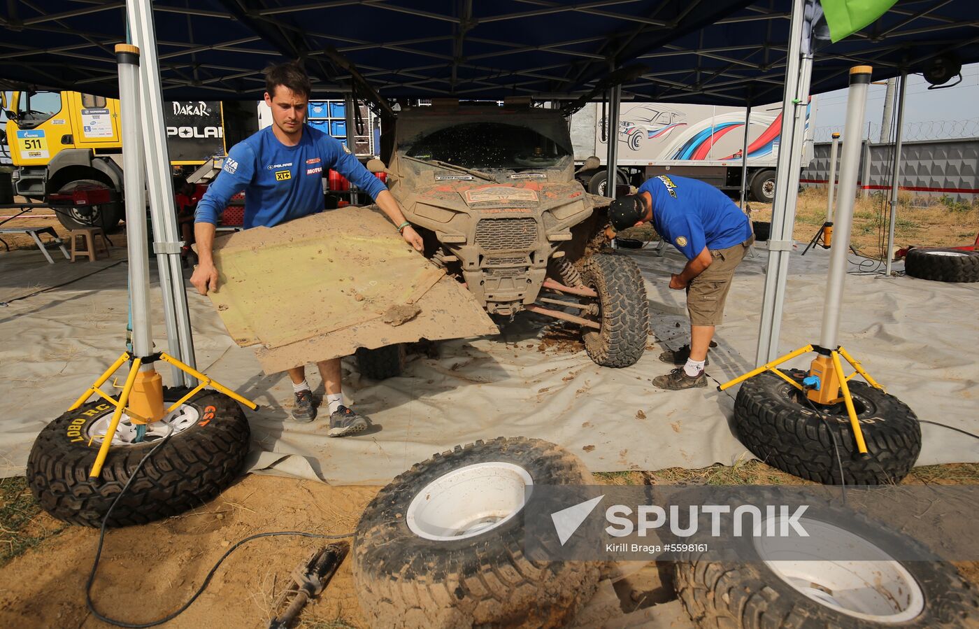 Volgograd leg of Silk Way Rally