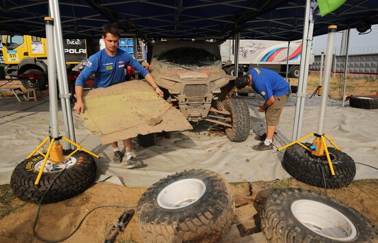 Volgograd leg of Silk Way Rally