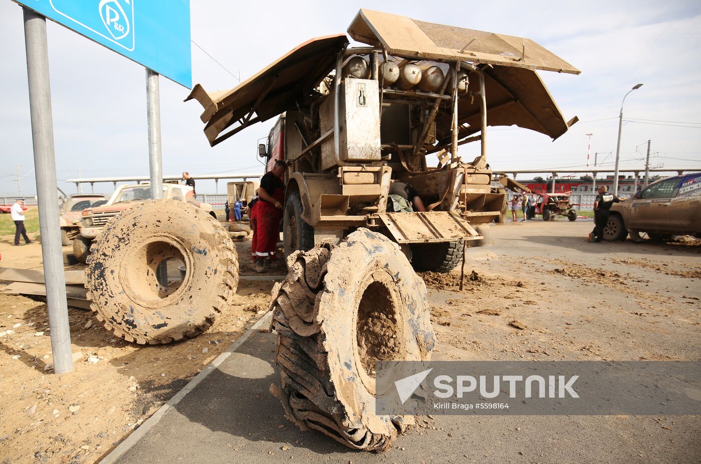 Volgograd leg of Silk Way Rally