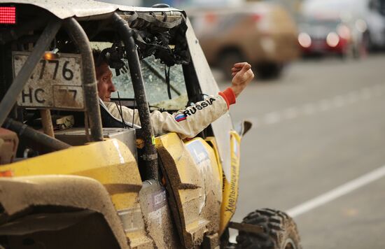 Volgograd leg of Silk Way Rally