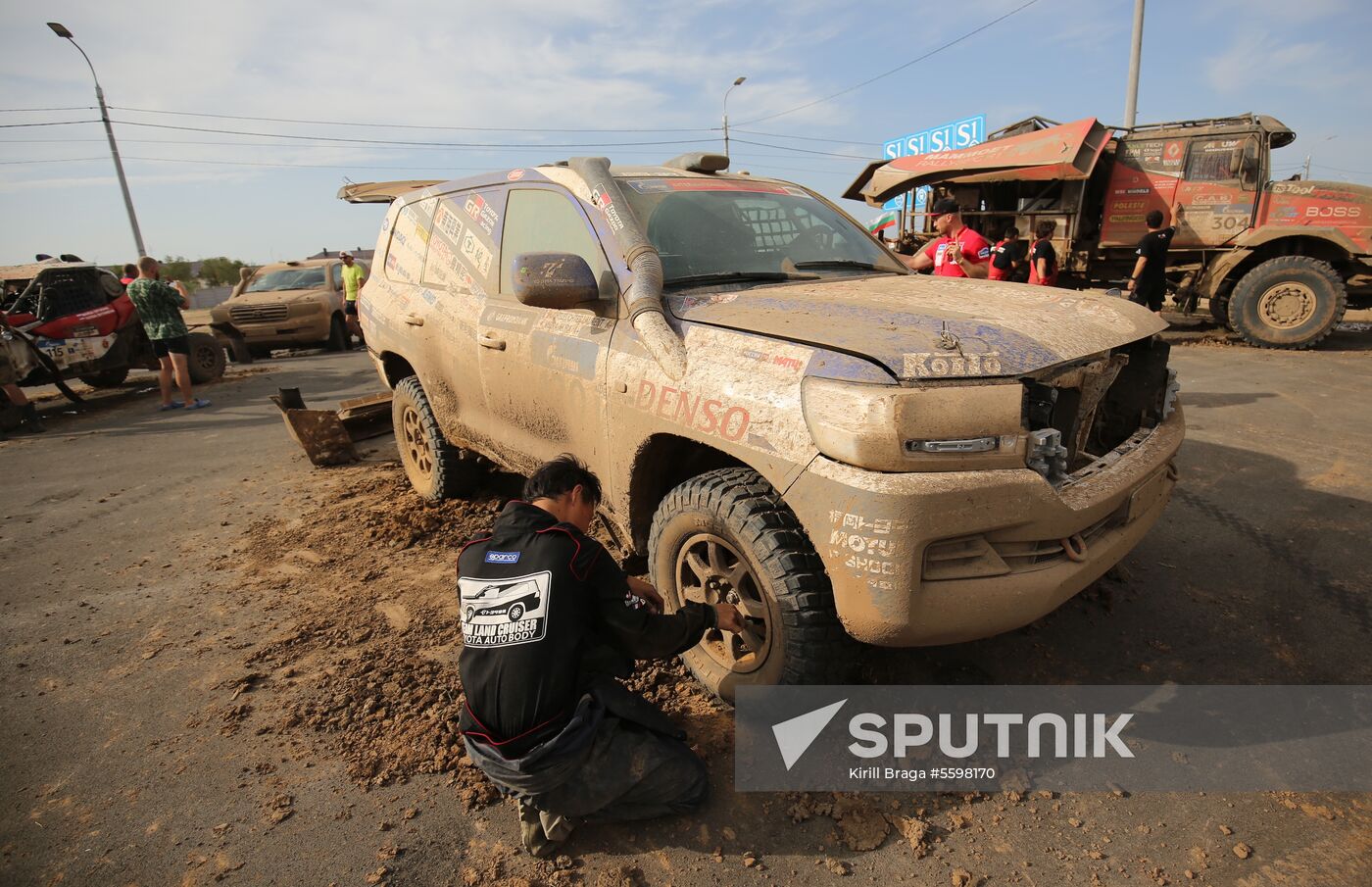 Volgograd leg of Silk Way Rally