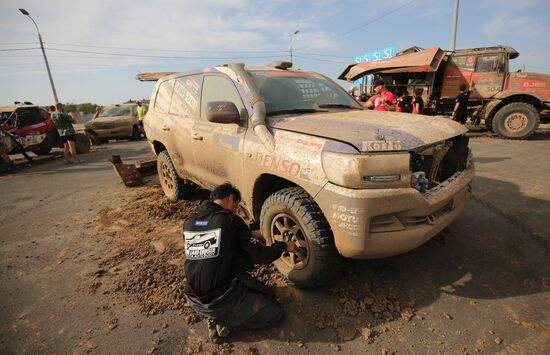 Volgograd leg of Silk Way Rally