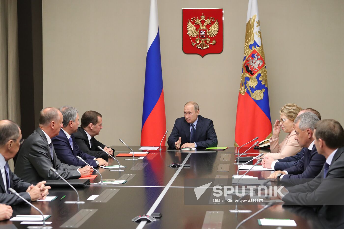 President Vladimir Putin chairs Security Council meeting