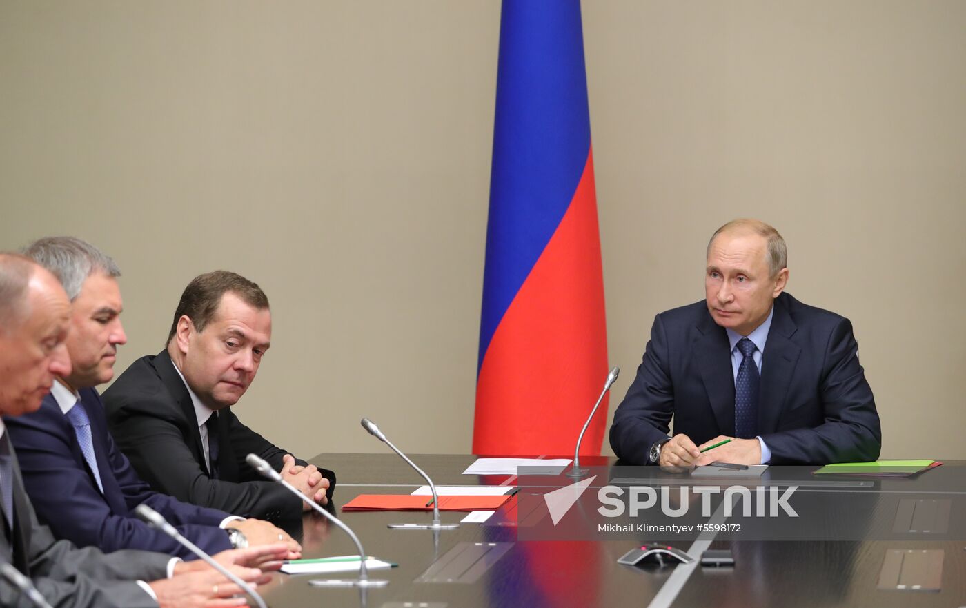 President Vladimir Putin chairs Security Council meeting