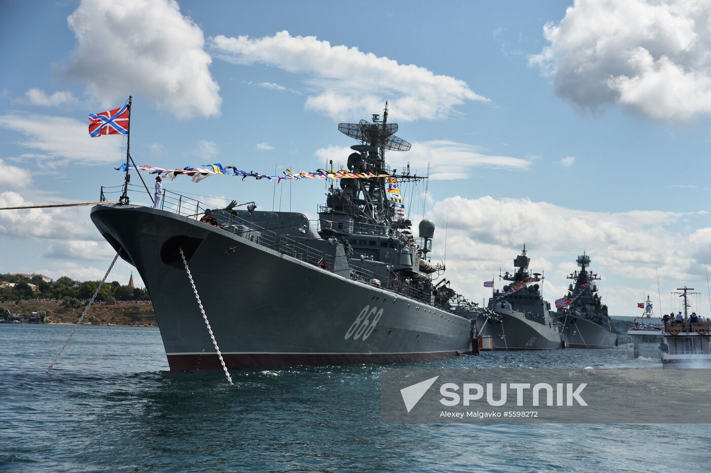 Russian regions stage rehearsals of Navy Day parade