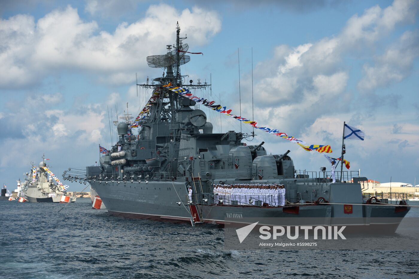 Russian regions stage rehearsals of Navy Day parade