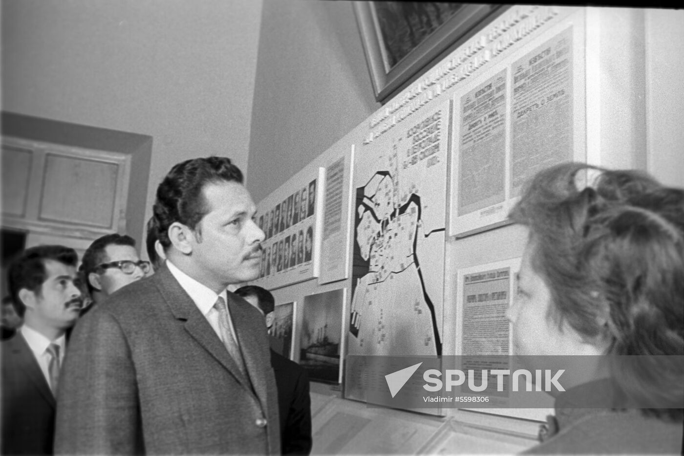 Governmental delegation of People's Democratic Republic of Yemen visits USSR