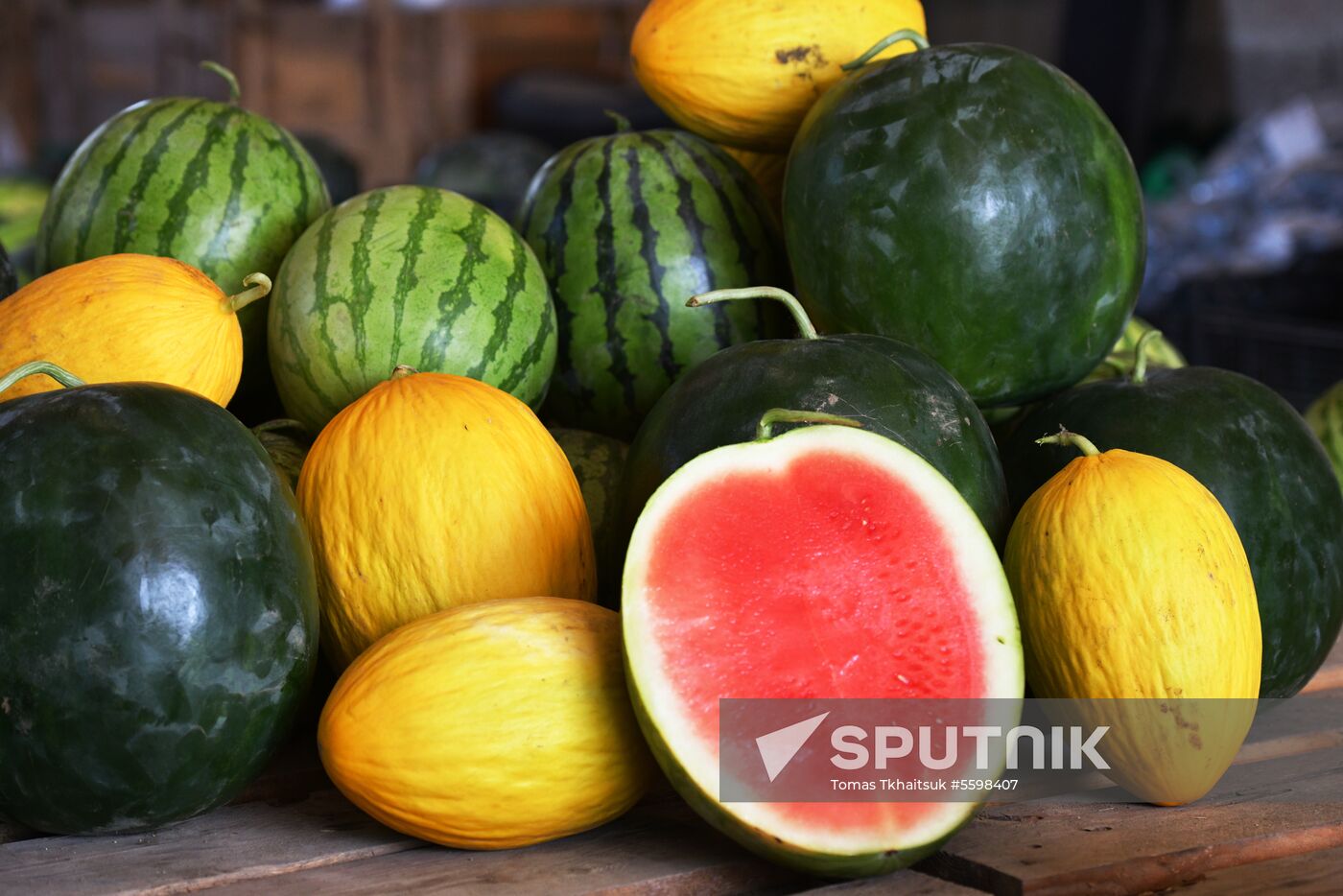 Harvest time in Abkhazia