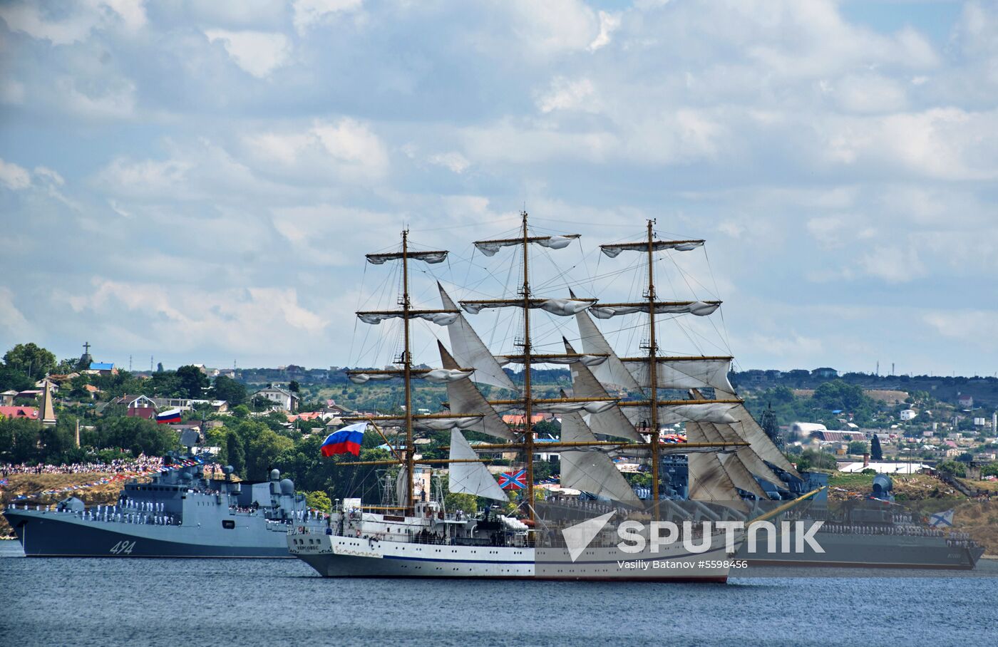 Russian regions stage rehearsals of Navy Day parade