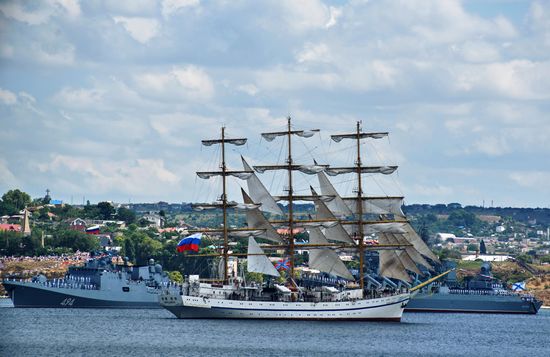 Russian regions stage rehearsals of Navy Day parade