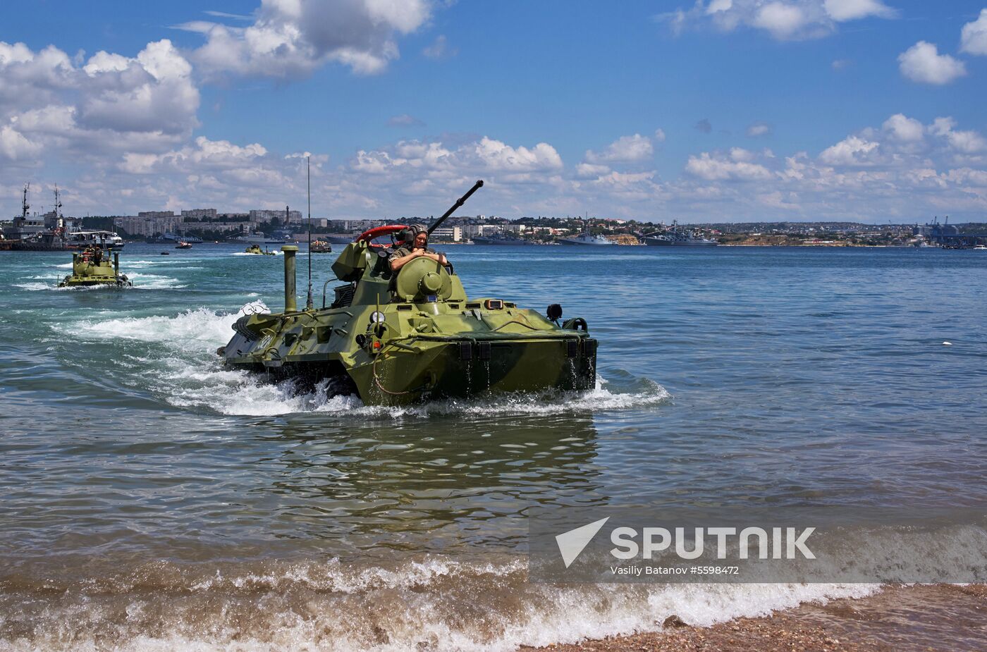 Russian regions stage rehearsals of Navy Day parade