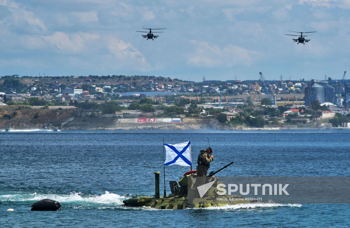 Russian regions stage rehearsals of Navy Day parade