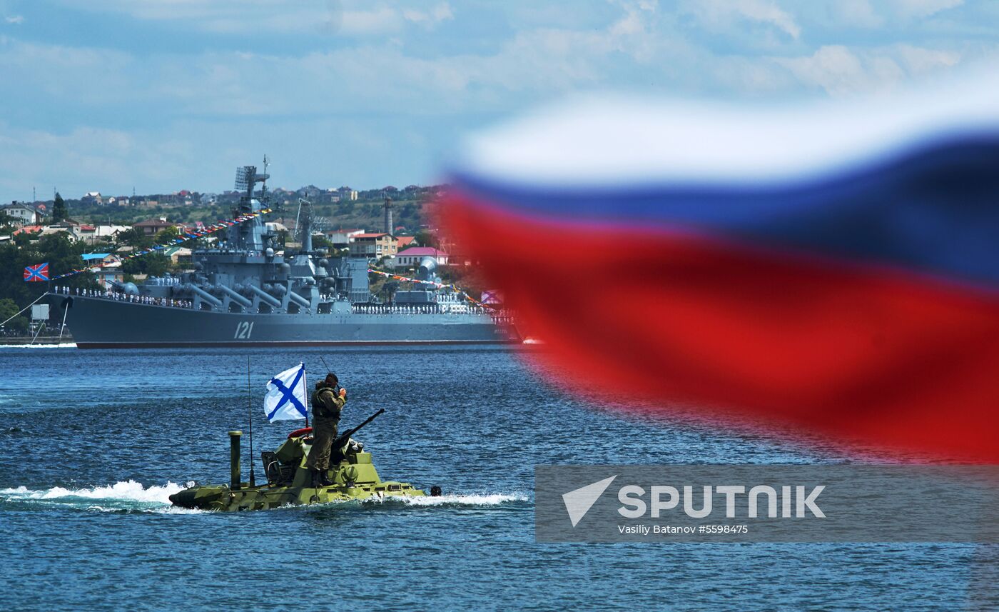 Russian regions stage rehearsals of Navy Day parade