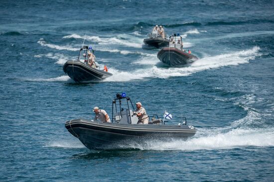 Russian regions stage rehearsals of Navy Day parade