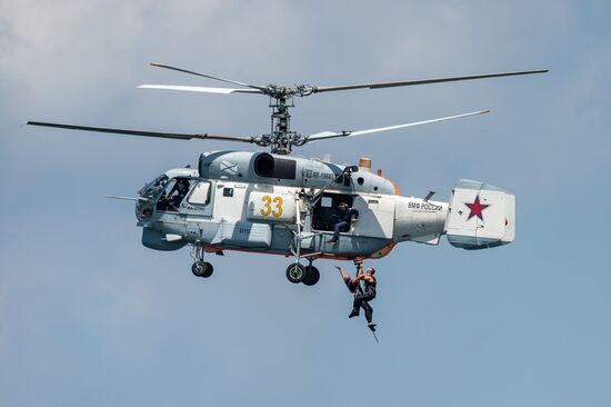 Russian regions stage rehearsals of Navy Day parade