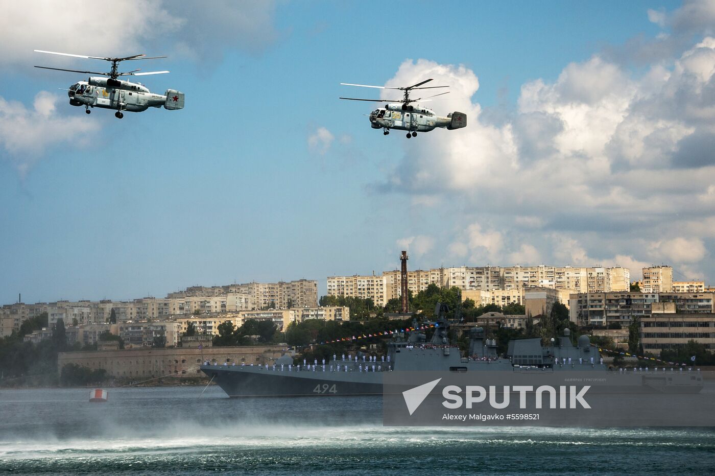 Russian regions stage rehearsals of Navy Day parade