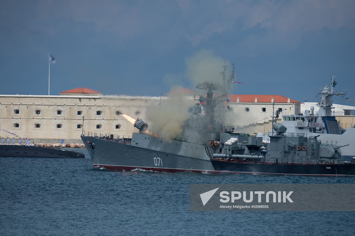 Russian regions stage rehearsals of Navy Day parade
