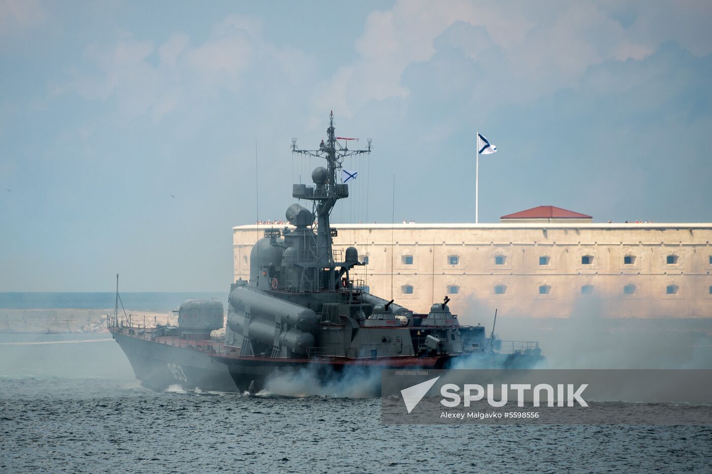 Russian regions stage rehearsals of Navy Day parade