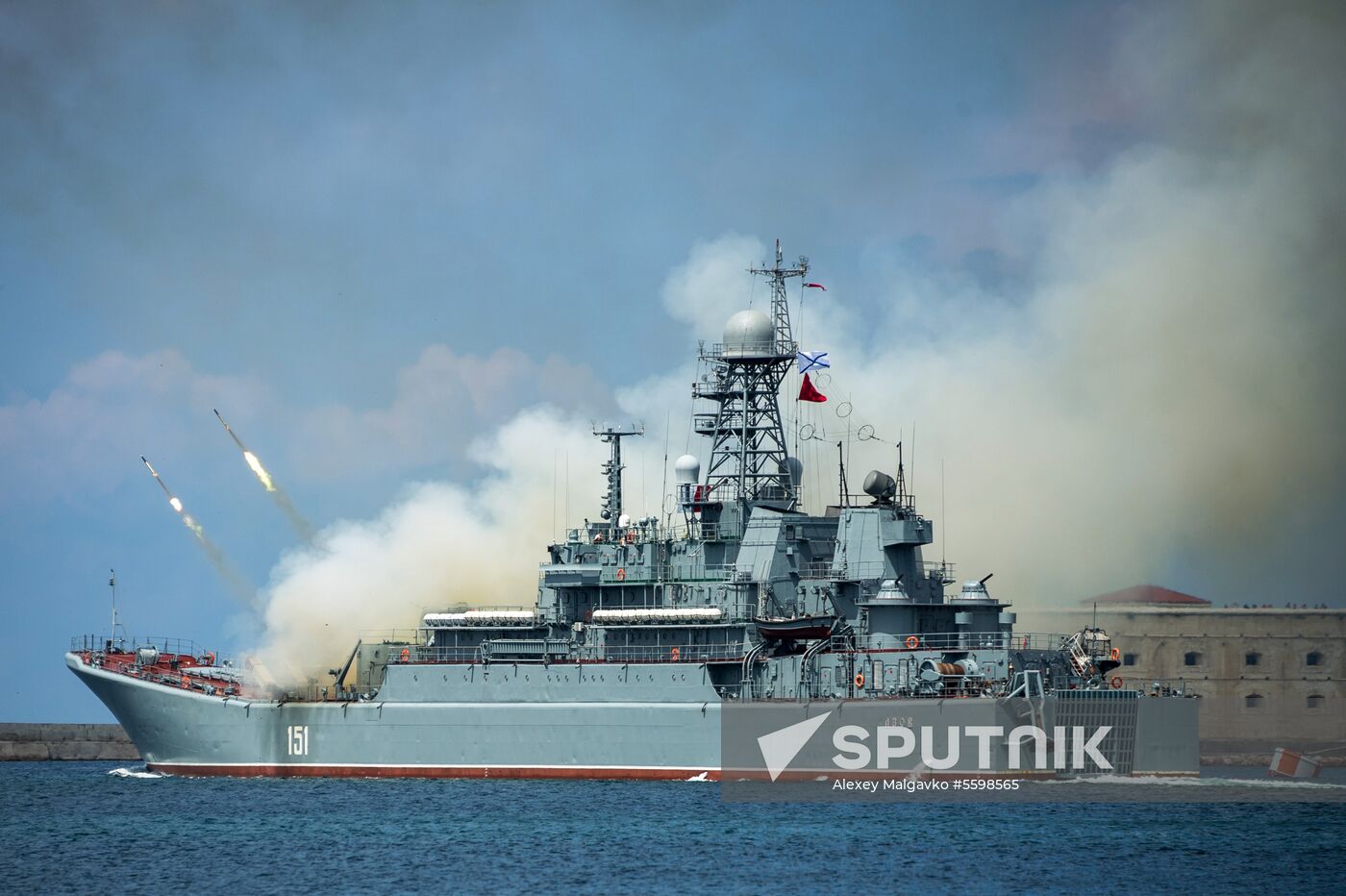 Russian regions stage rehearsals of Navy Day parade