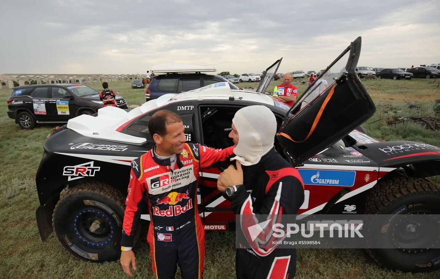 Silk Way Rally stage in Volgograd