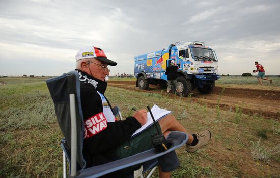 Silk Way Rally stage in Volgograd