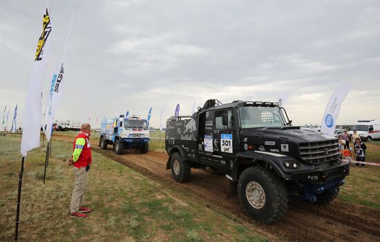 Silk Way Rally stage in Volgograd